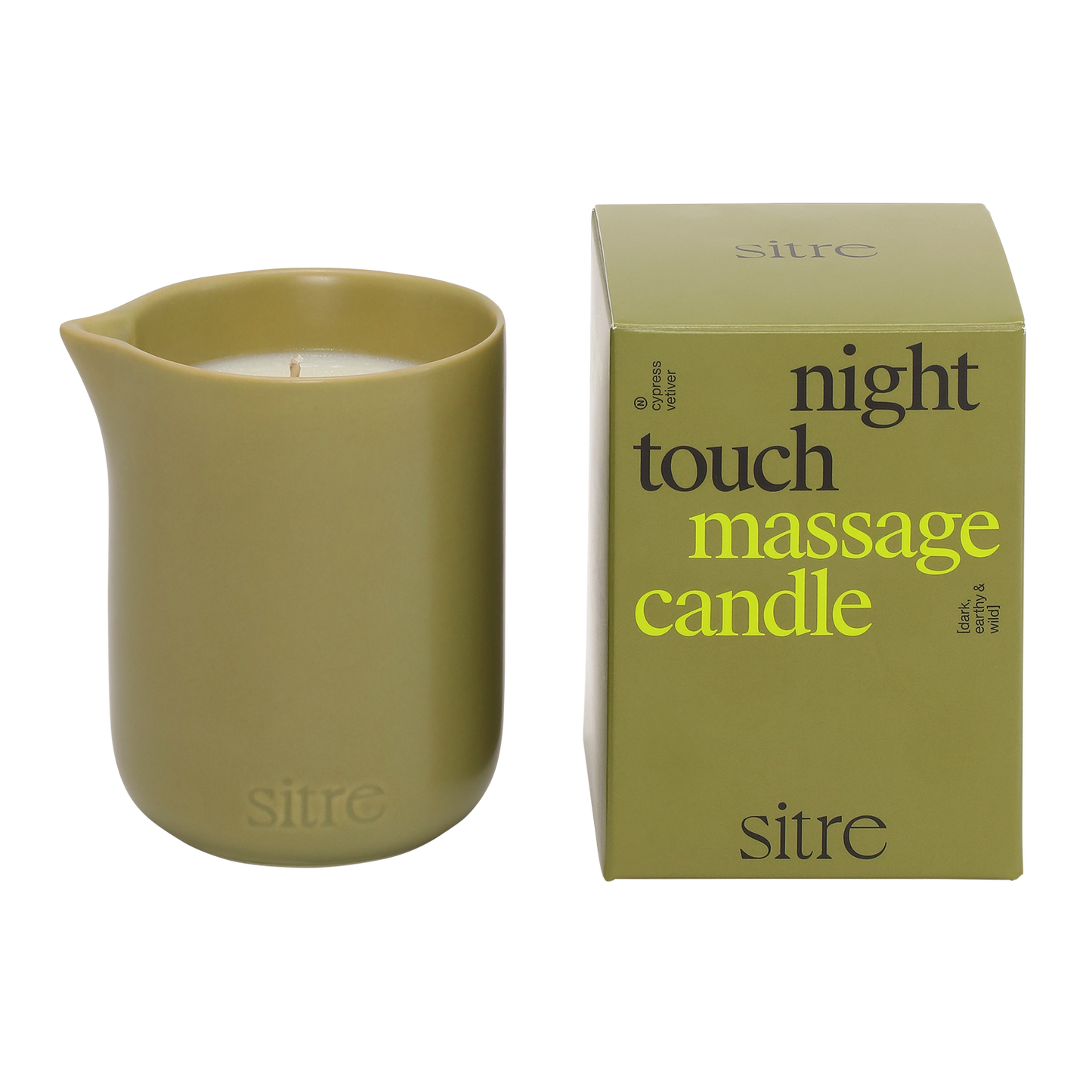 night touch | massage candle