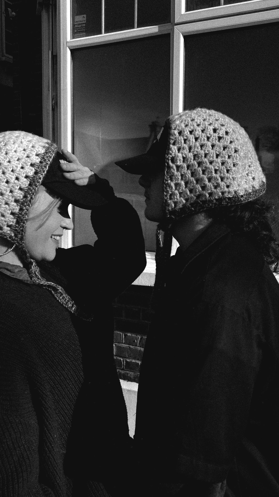 Merino Salt & Pepper Bonnet