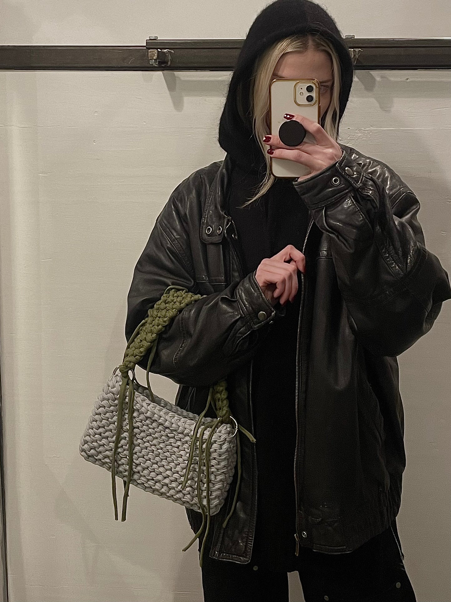Moss Stitch Bag