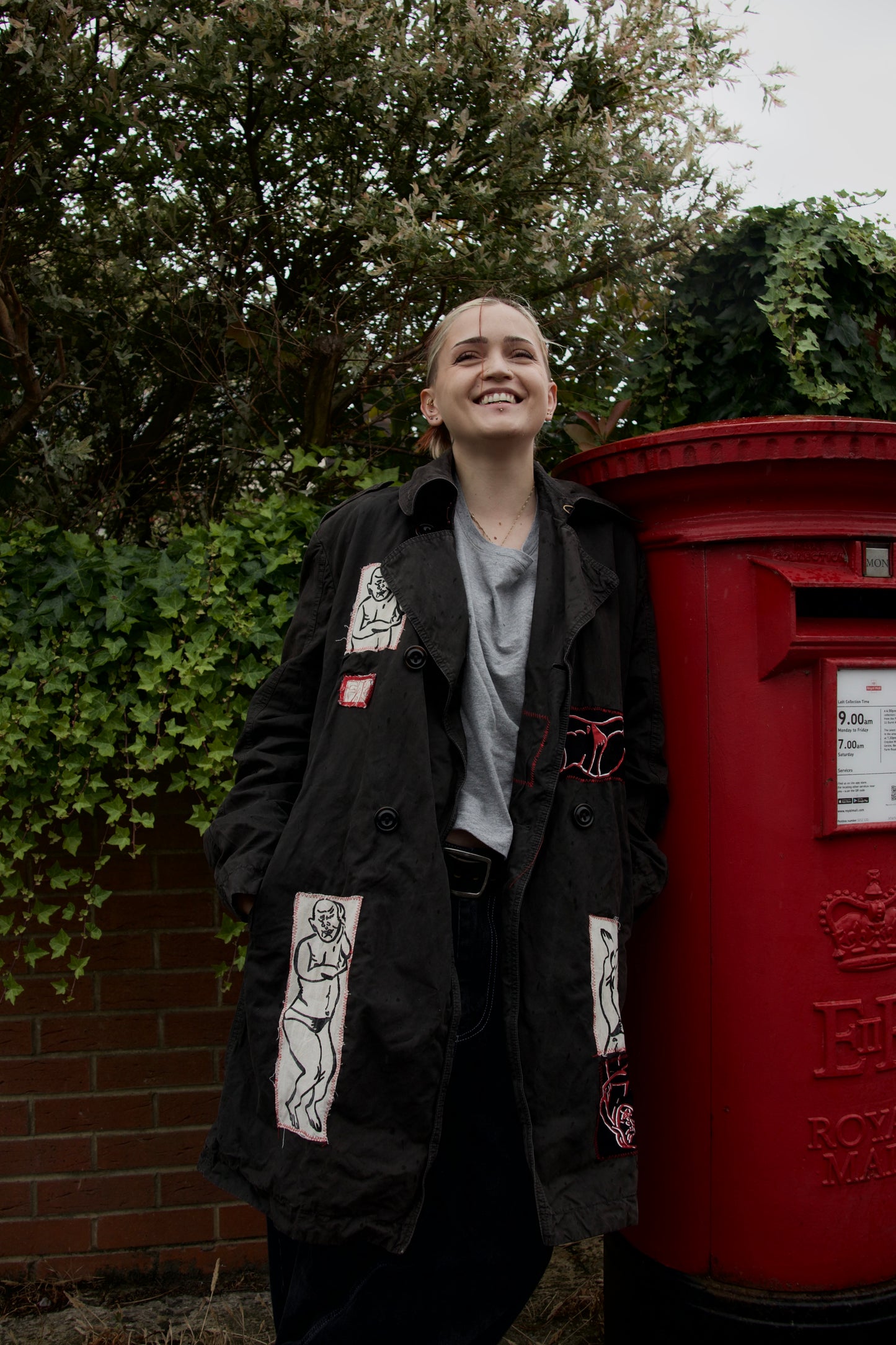 Reworked Hugo Boss Coat