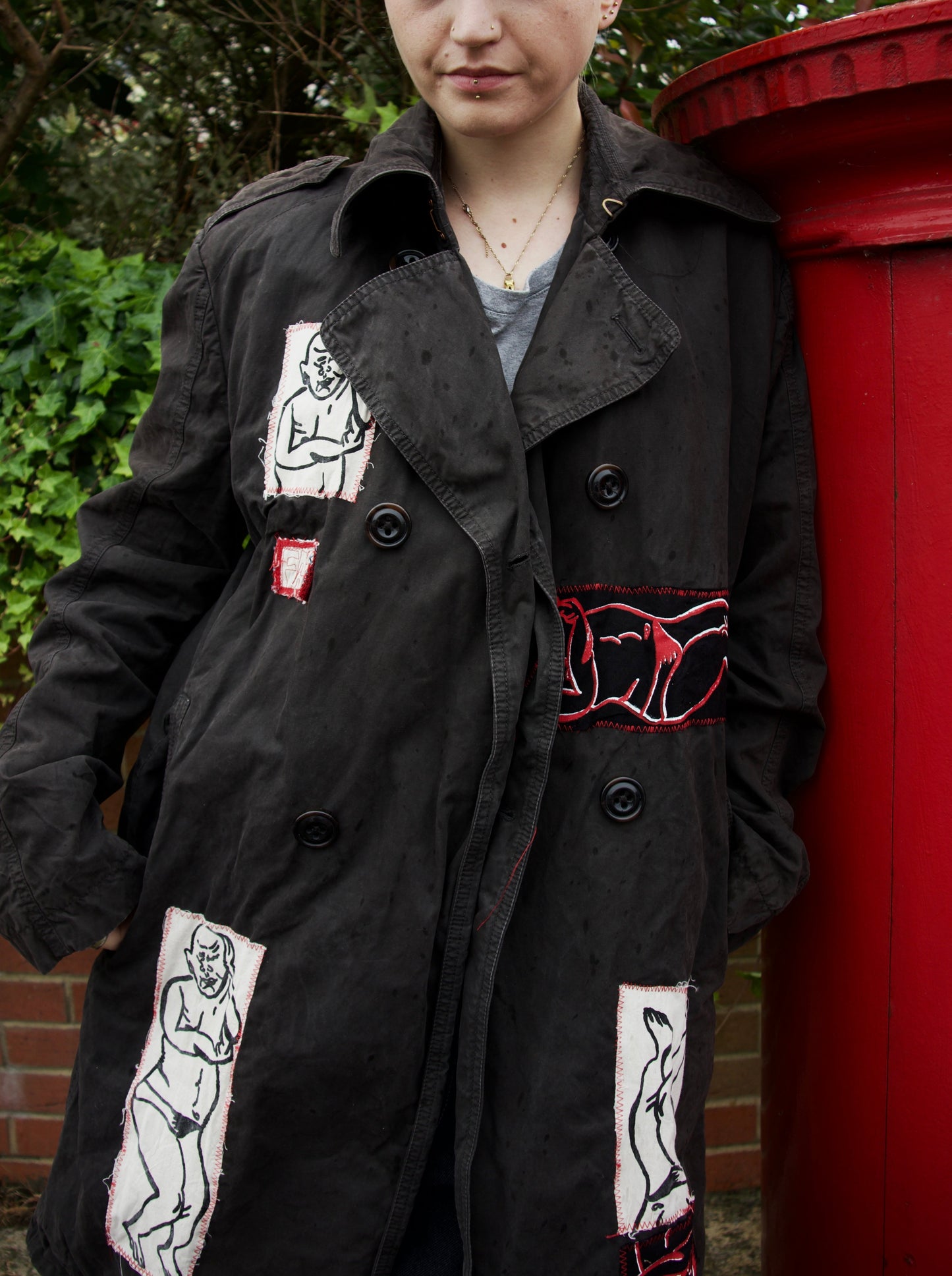 Reworked Hugo Boss Coat