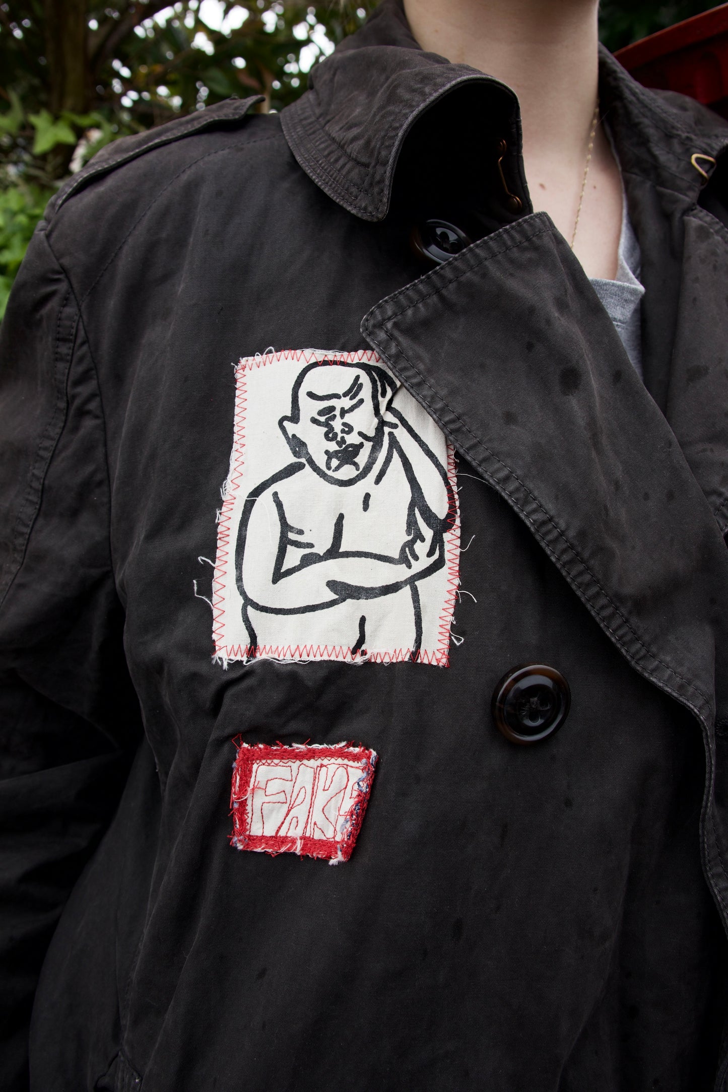 Reworked Hugo Boss Coat