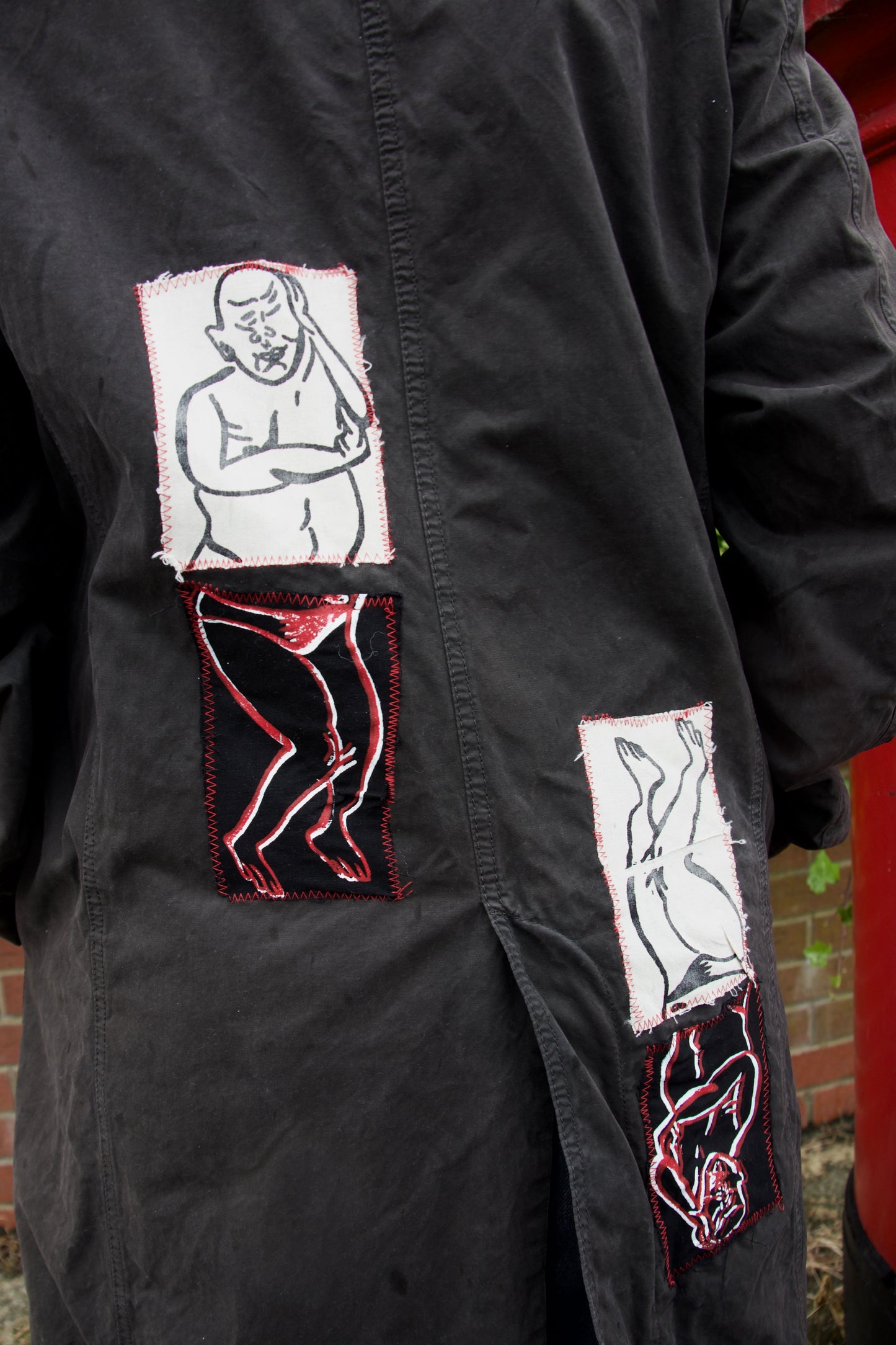 Reworked Hugo Boss Coat
