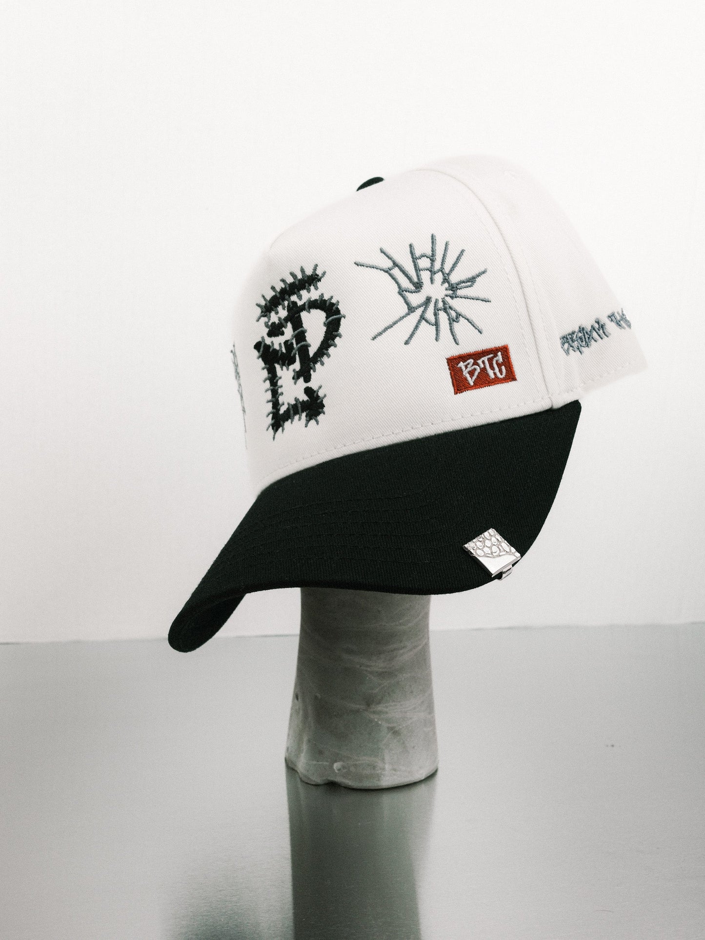 Nugget Hat Clip, 935 silver