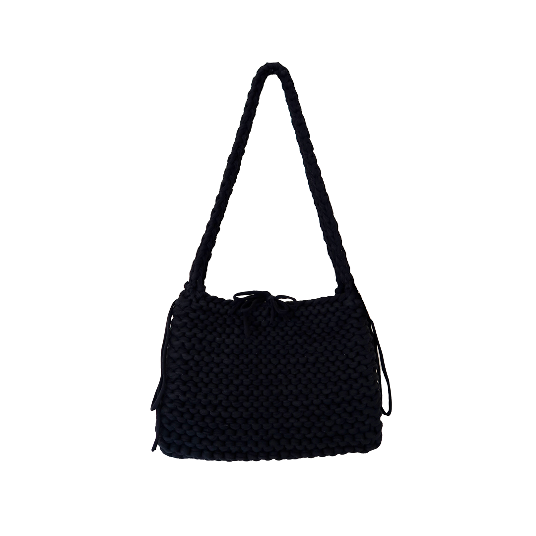 Large Black X-Body Bag