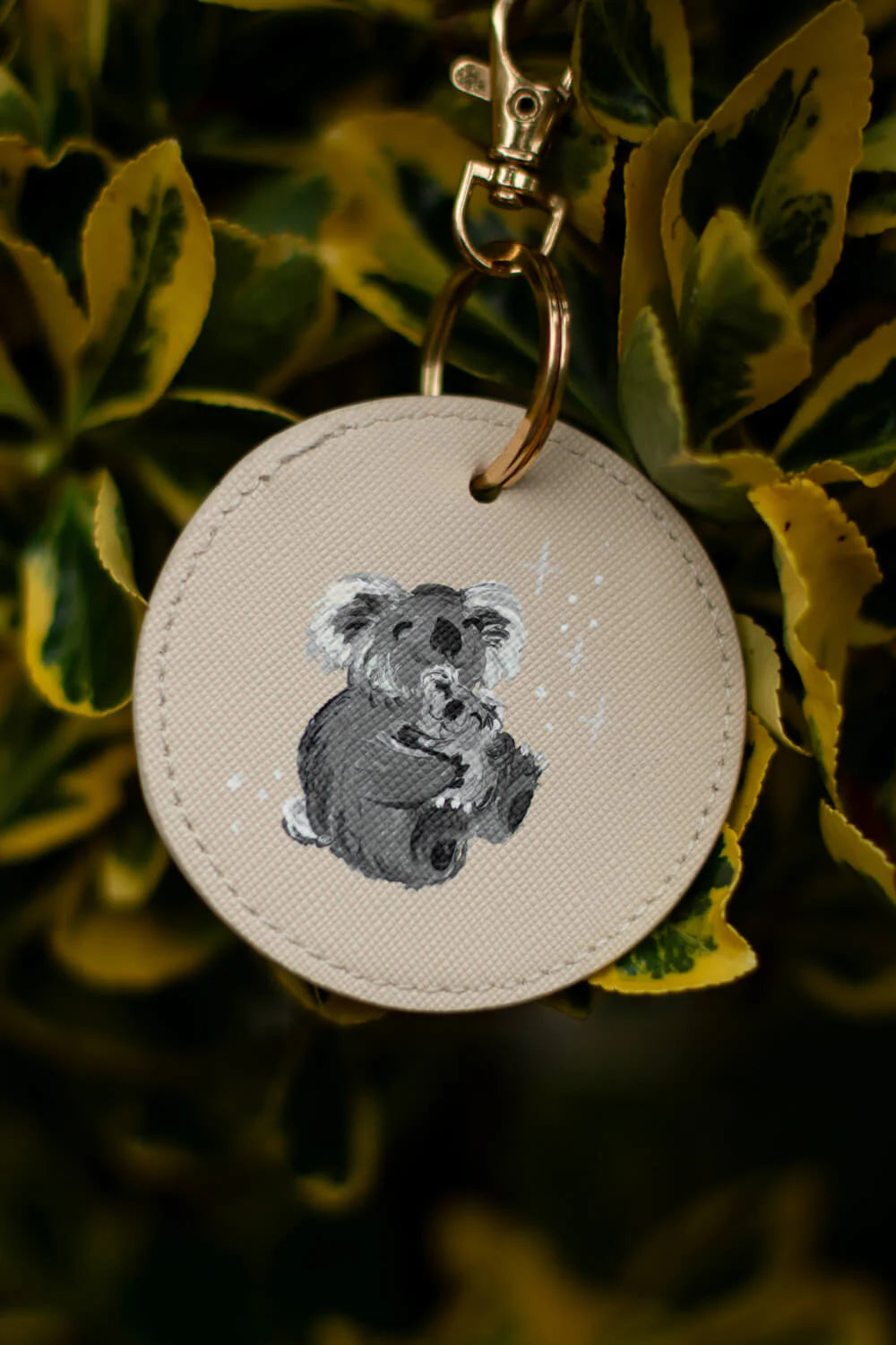 Personalizable Hand Painted Key Ring - 14 Designs