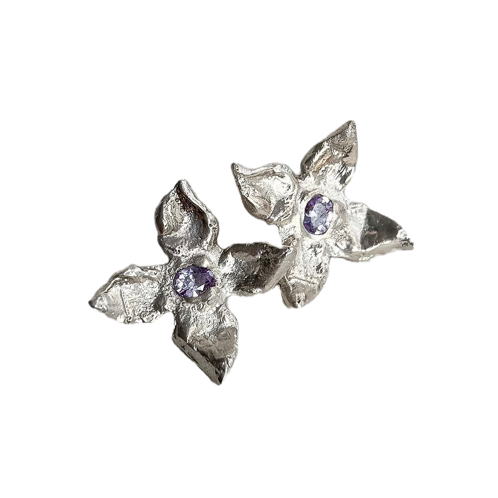 Lilac Bloom Earrings