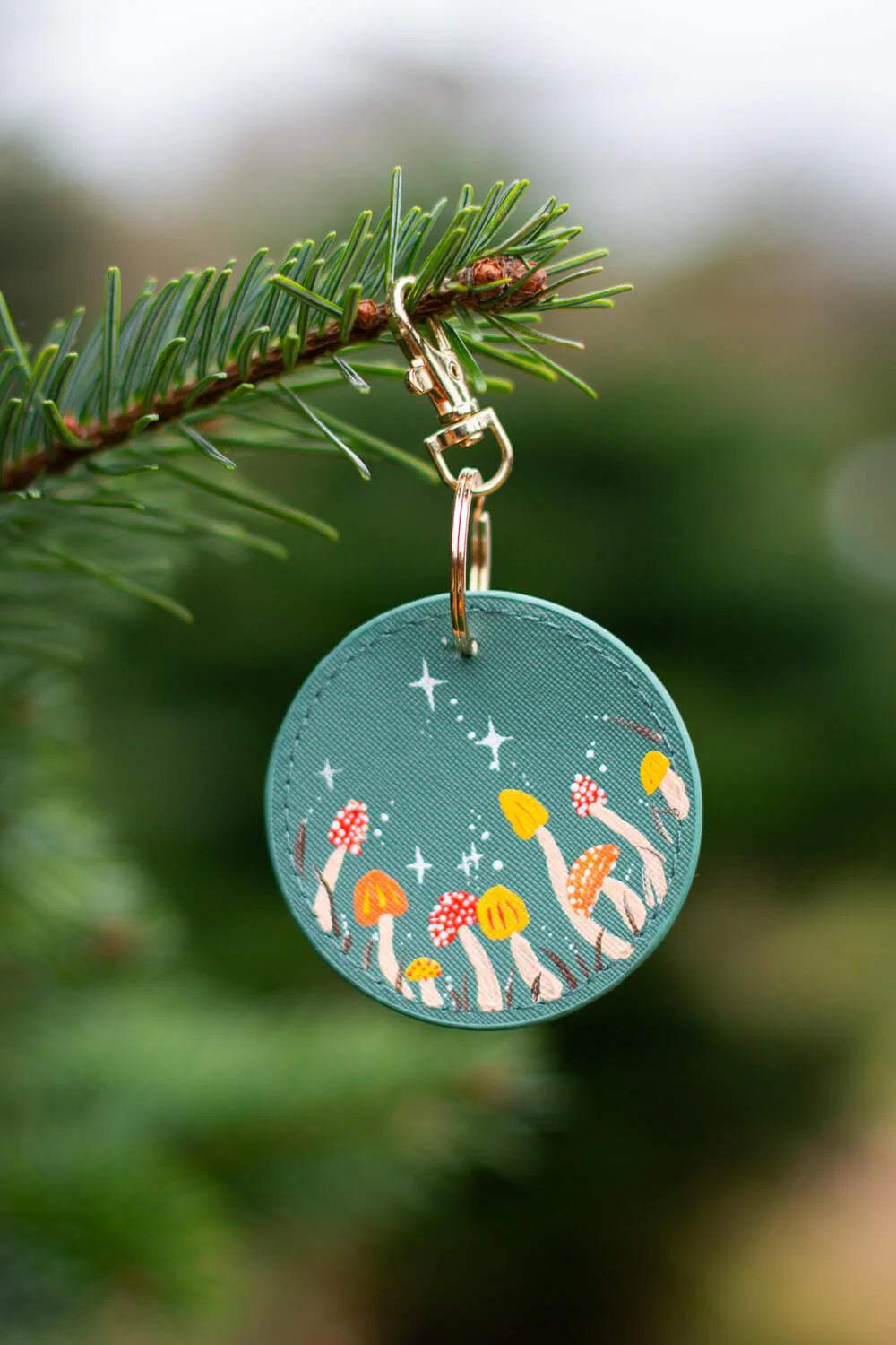 Personalizable Hand Painted Key Ring - 14 Designs