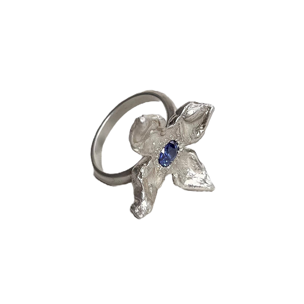 Sapphire Bloom Ring