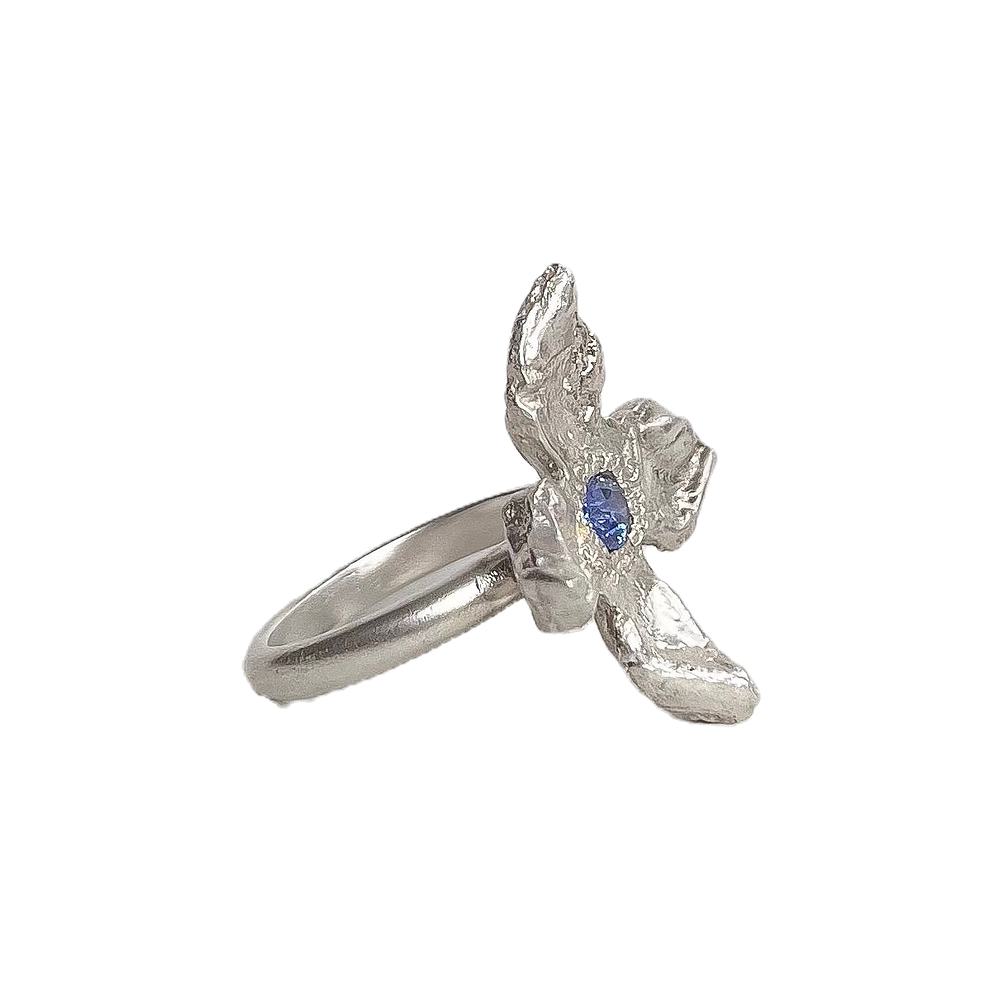 Sapphire Bloom Ring