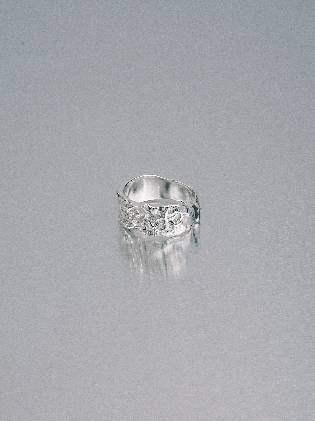 Pendennis Rock Ring, size N 1/2, 925 silver
