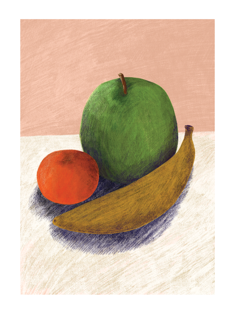 Fruit Still Life - A3 Print