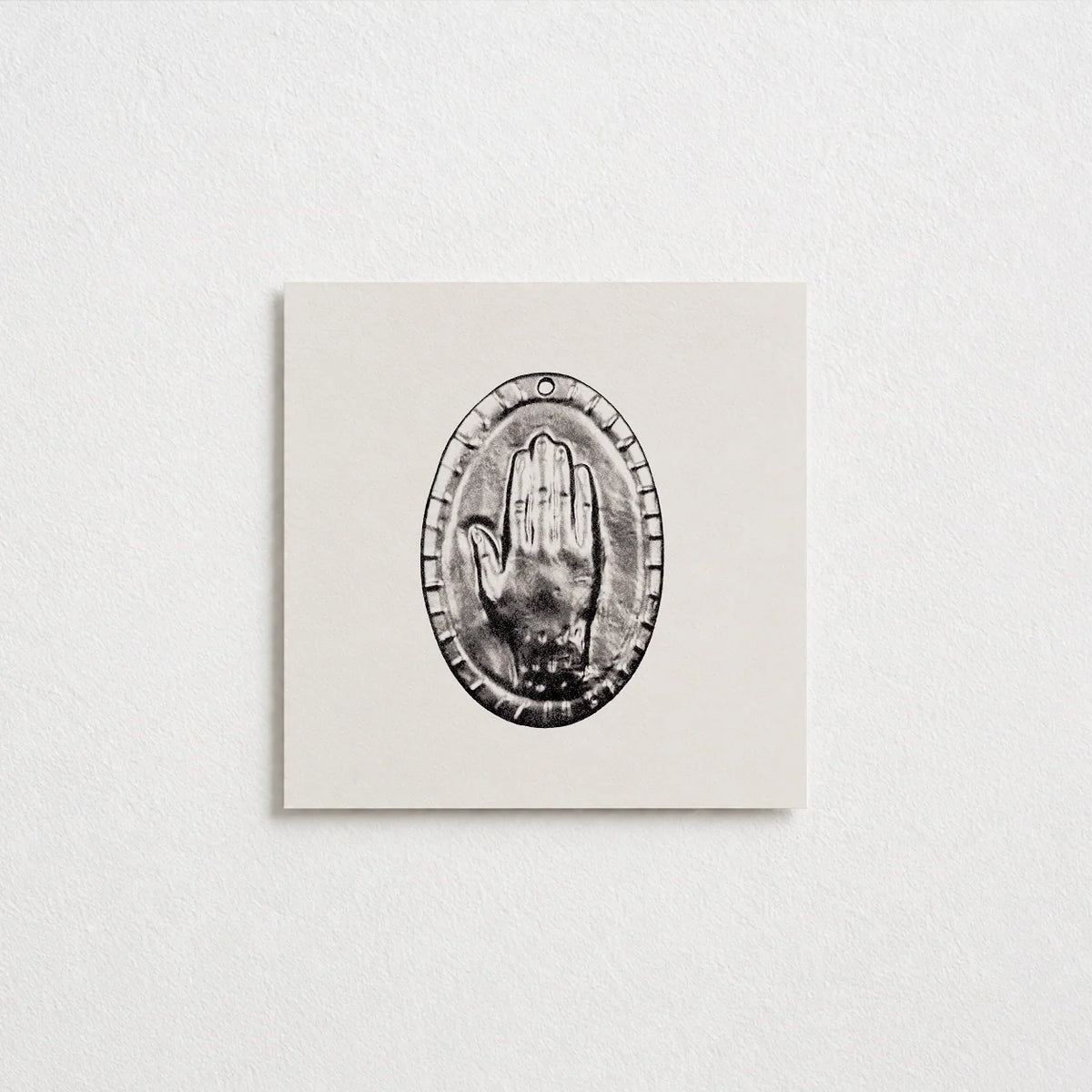 Hand Votive Postcard (Square)