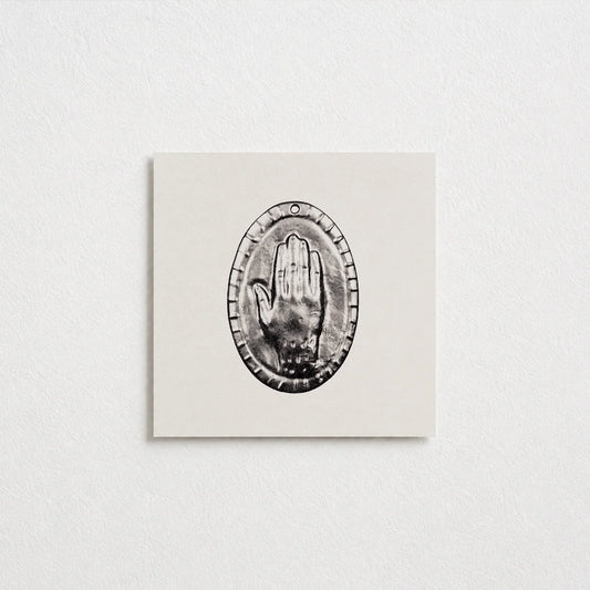 Hand Votive Postcard (Square)