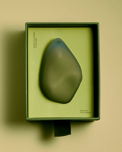 New Heights - Vibrator with smoky quartz crystal