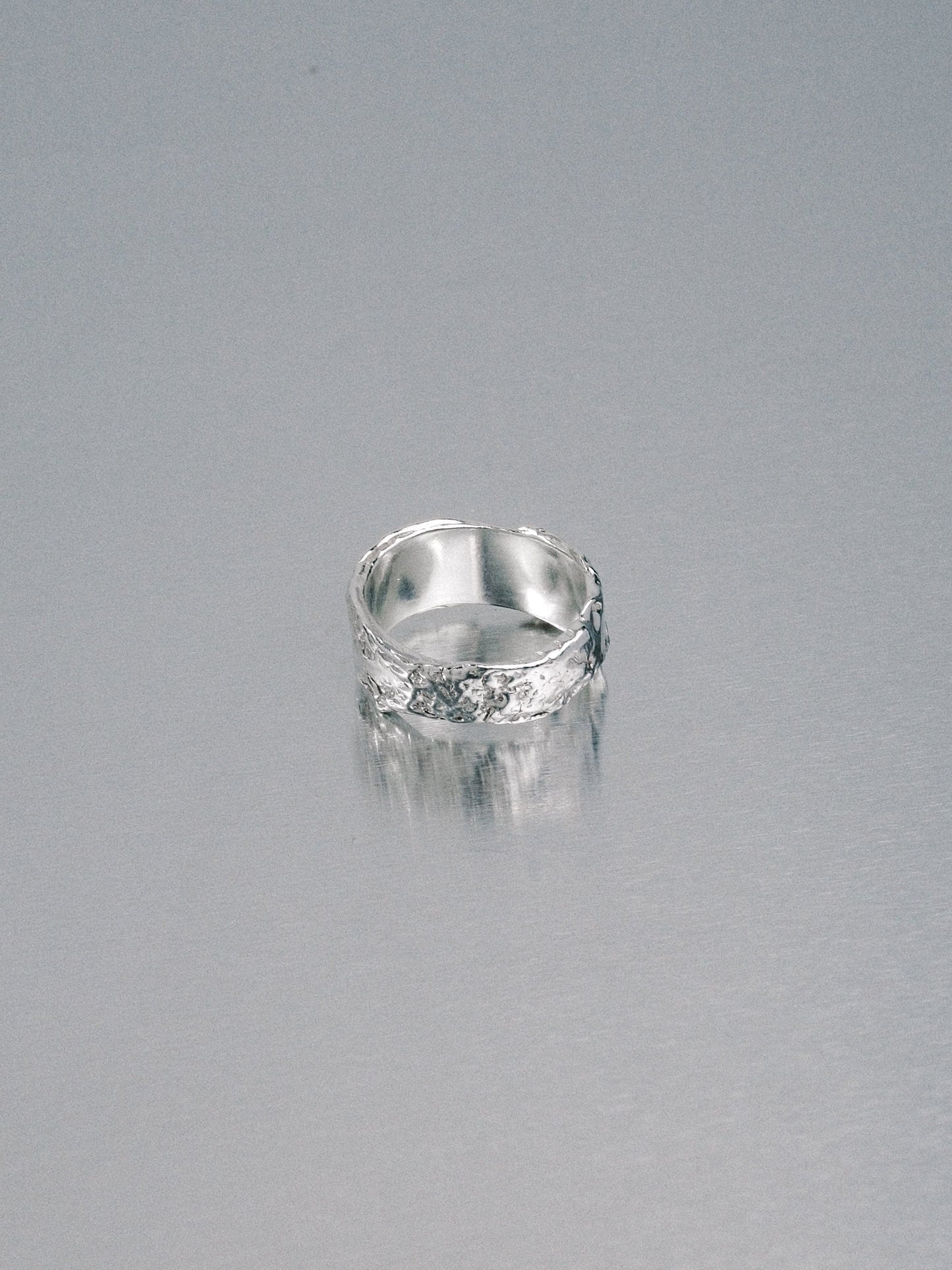 Pendennis Rock Ring, size N 1/2, 925 silver