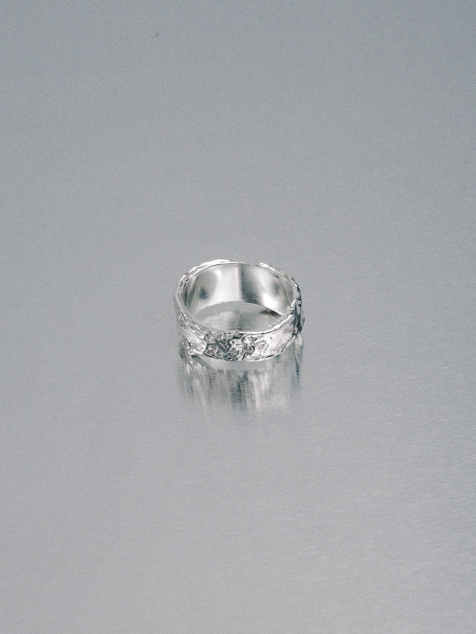 Pendennis Rock Ring, size N 1/2, 925 silver