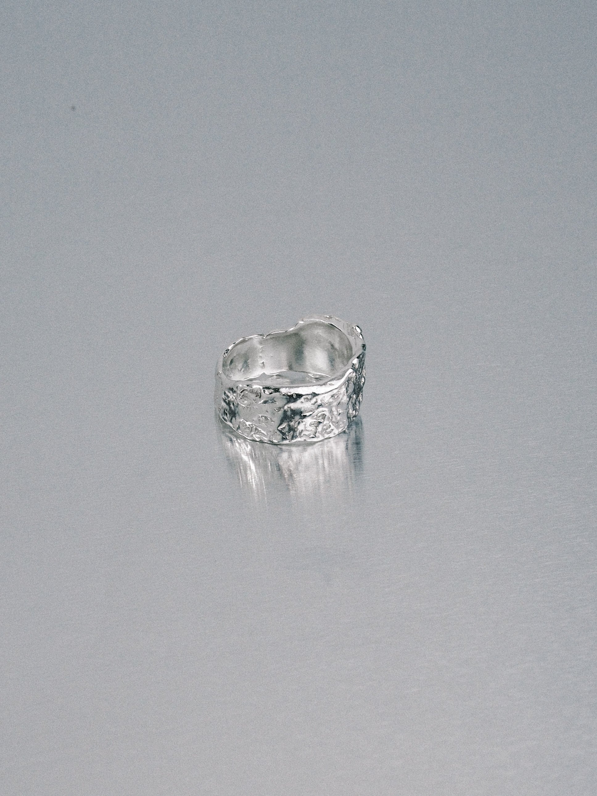 Pendennis Rock Ring, size P, 925 silver
