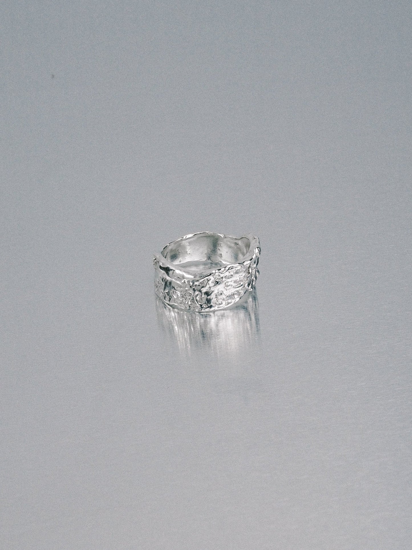 Pendennis Rock Ring, size N 1/2, 925 silver