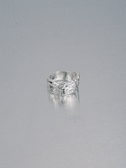 Pendennis Rock Ring, size N 1/2, 925 silver