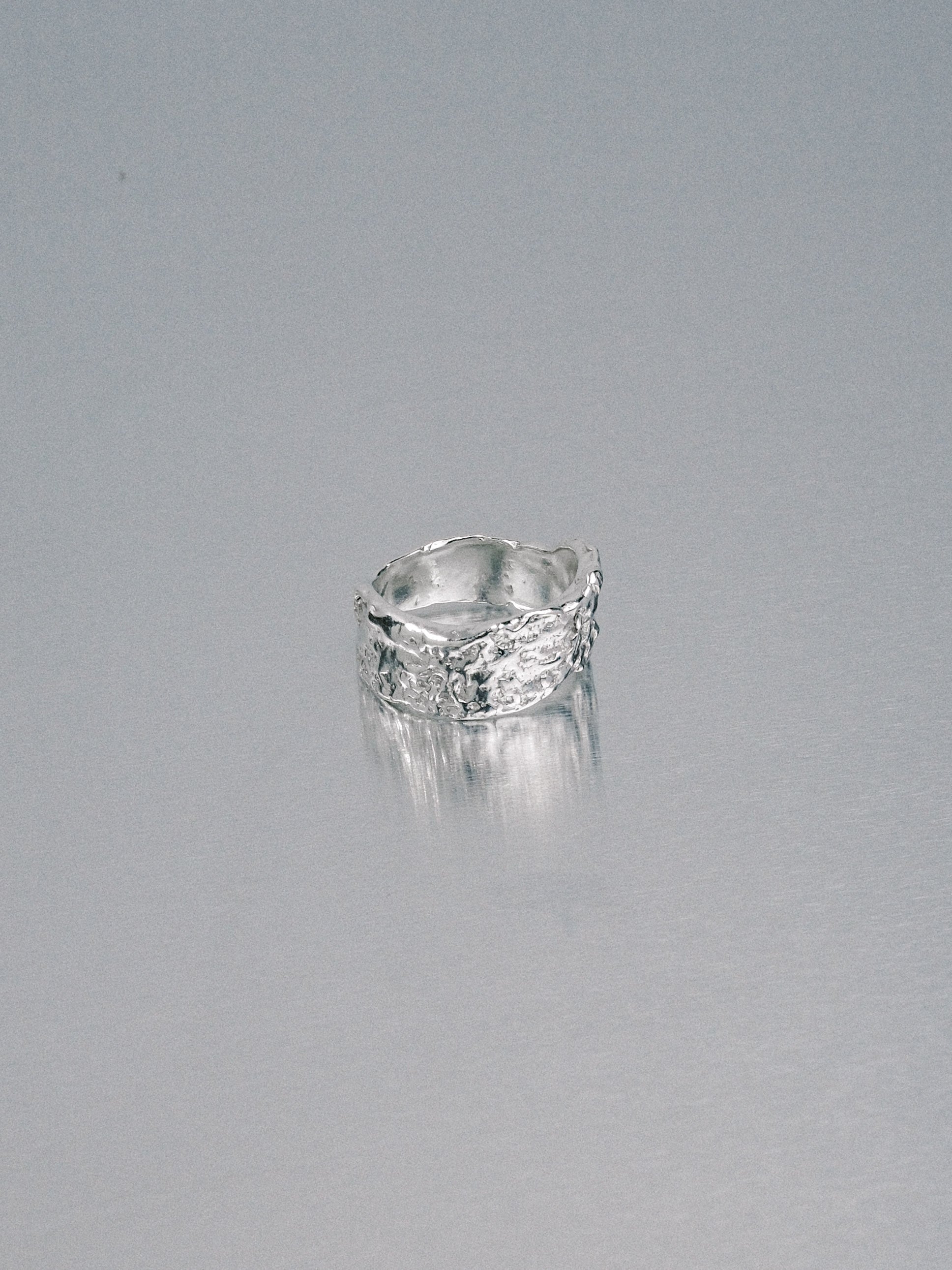 Pendennis Rock Ring, size N 1/2, 925 silver