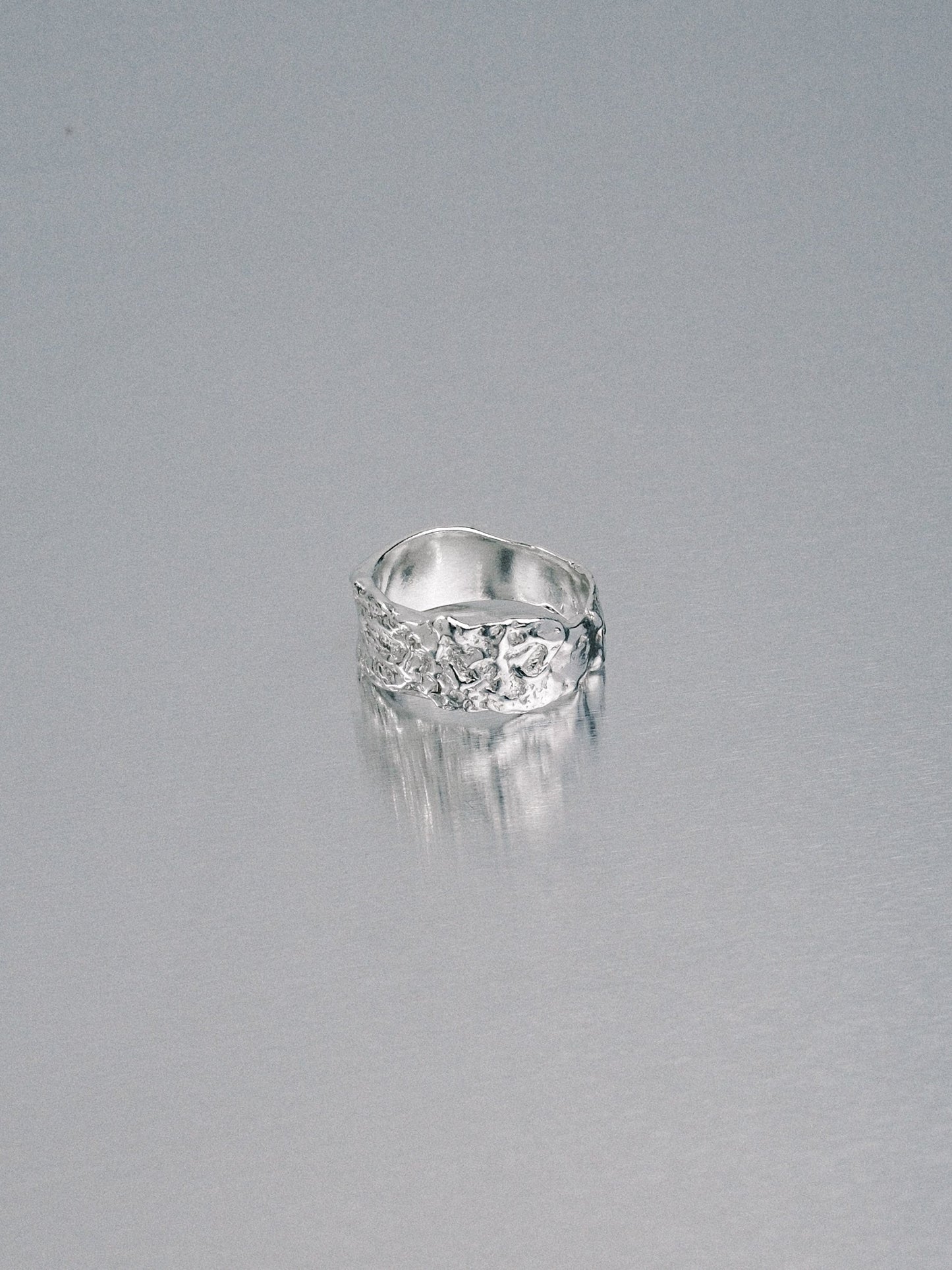 Pendennis Rock Ring, size N 1/2, 925 silver