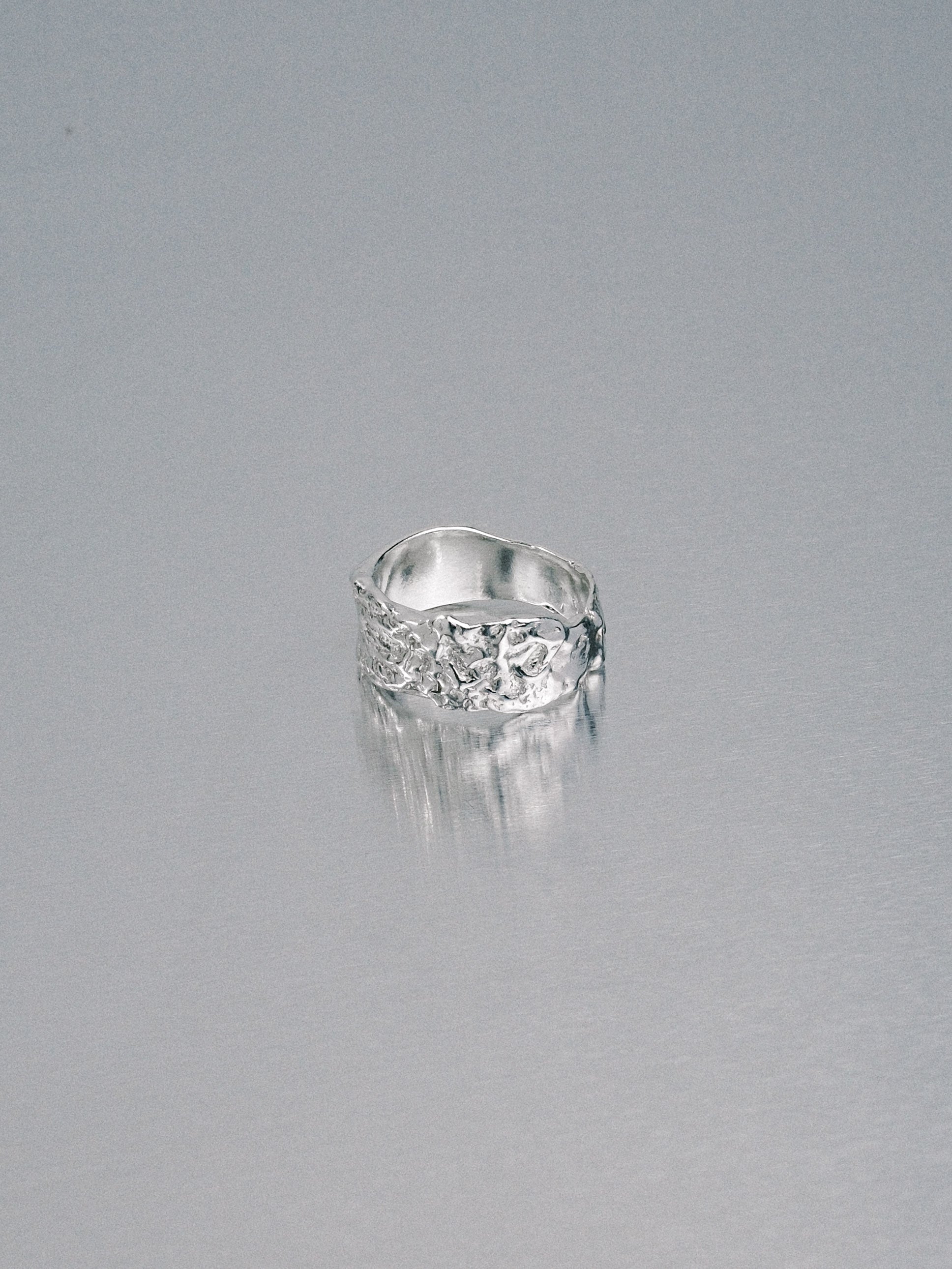 Pendennis Rock Ring, size N 1/2, 925 silver