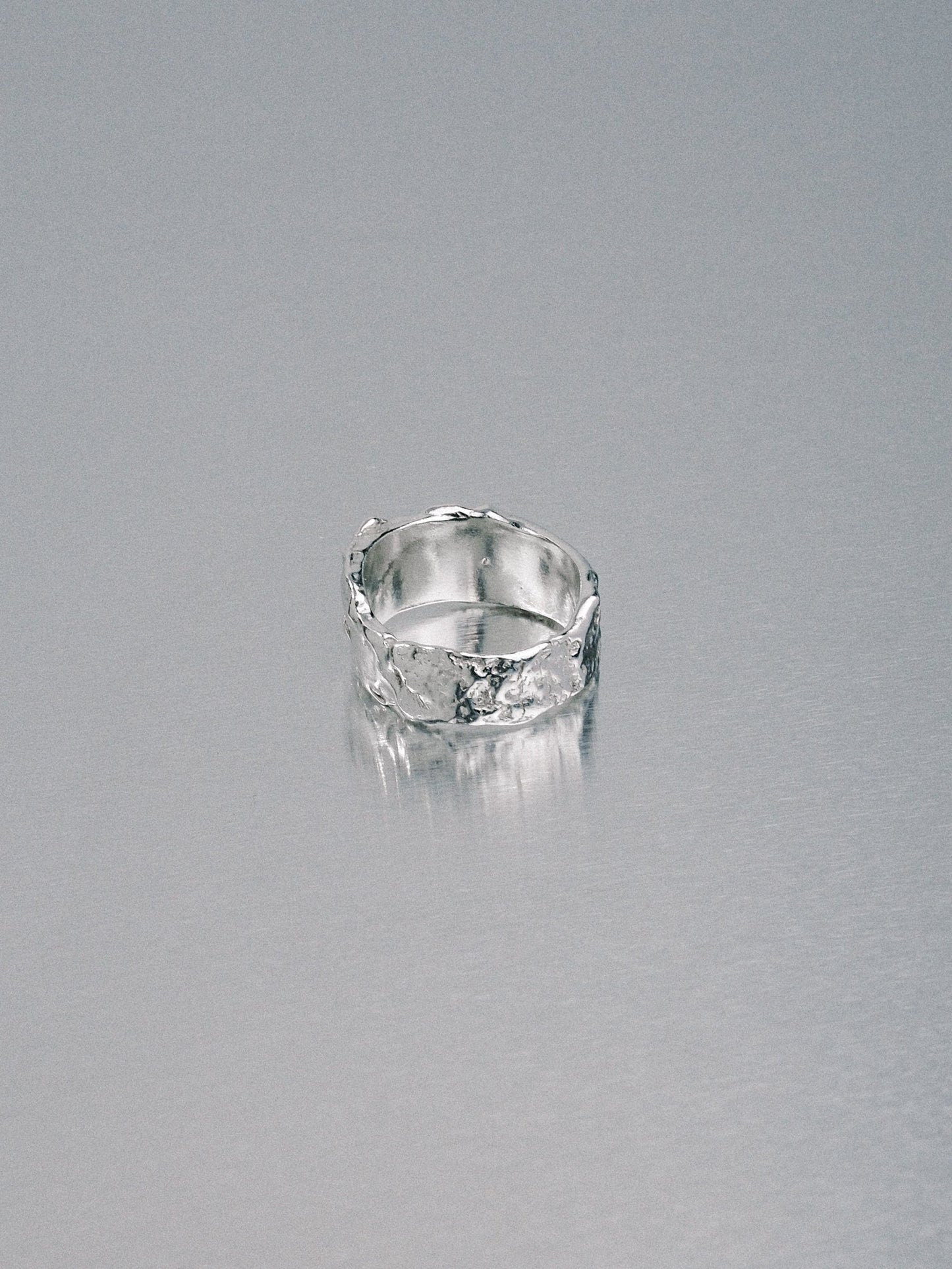 Pendennis Rock Ring, size N 1/2, 925 silver