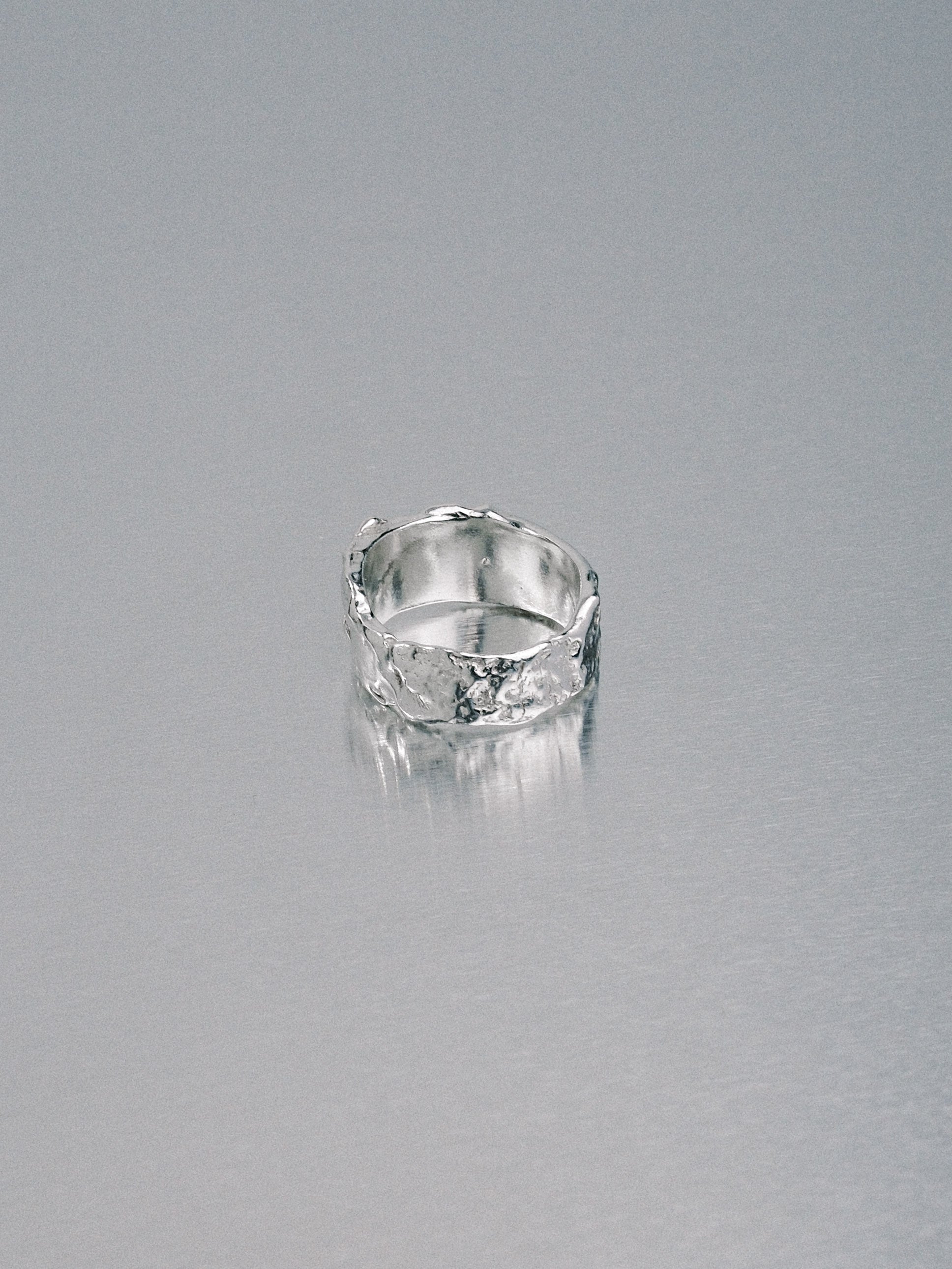 Pendennis Rock Ring, size N 1/2, 925 silver