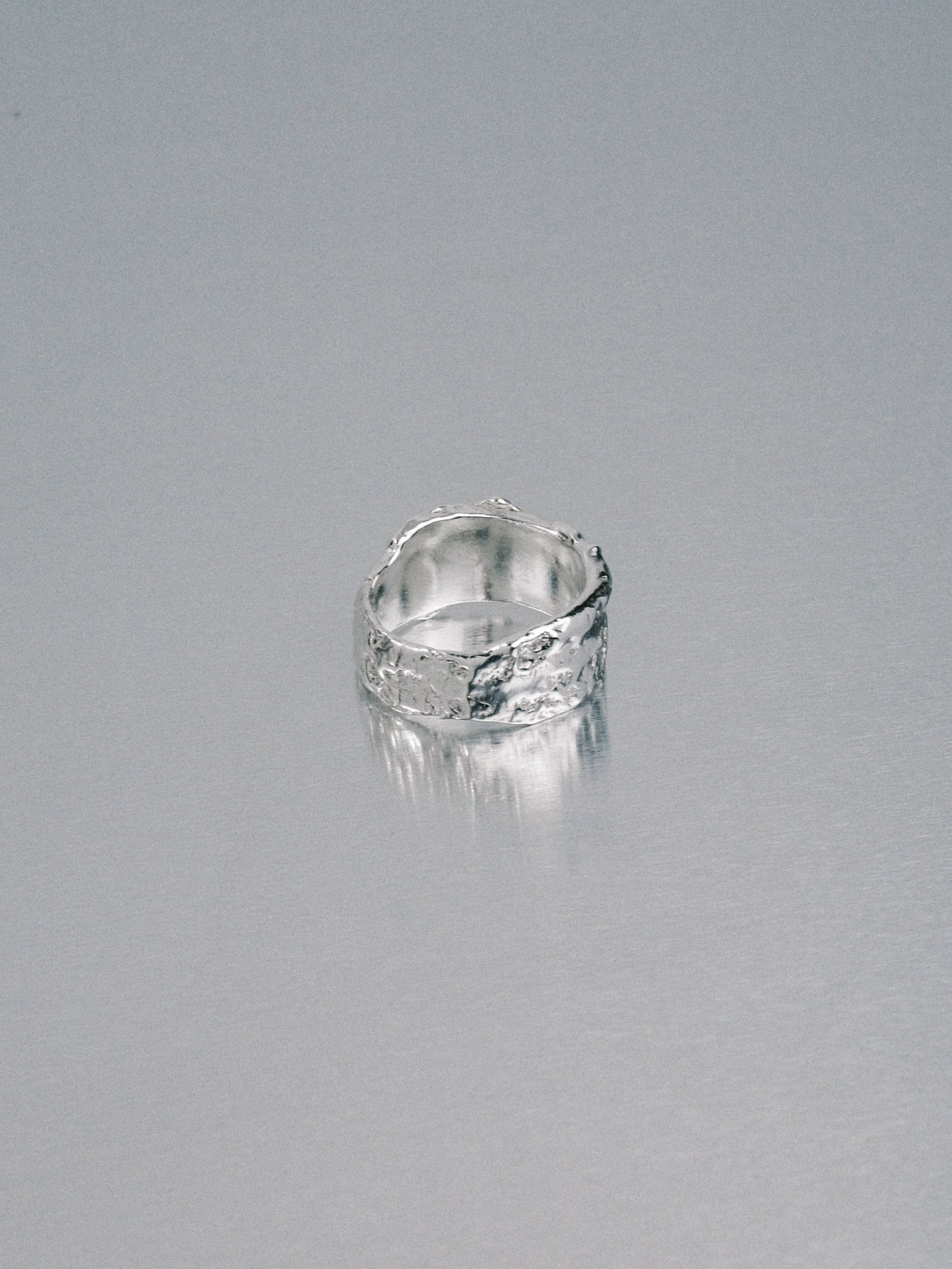 Pendennis Rock Ring, size N 1/2, 925 silver
