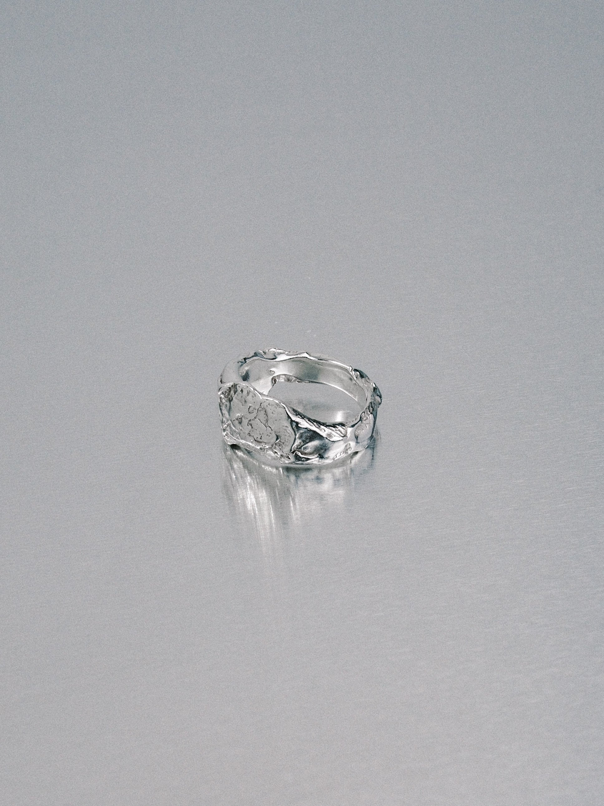 Pendennis Rock Ring, size J 1/2, 925 silver