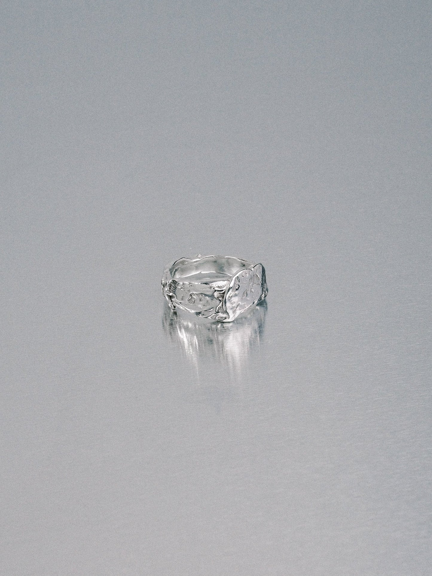 Pendennis Rock Ring, size J 1/2, 925 silver