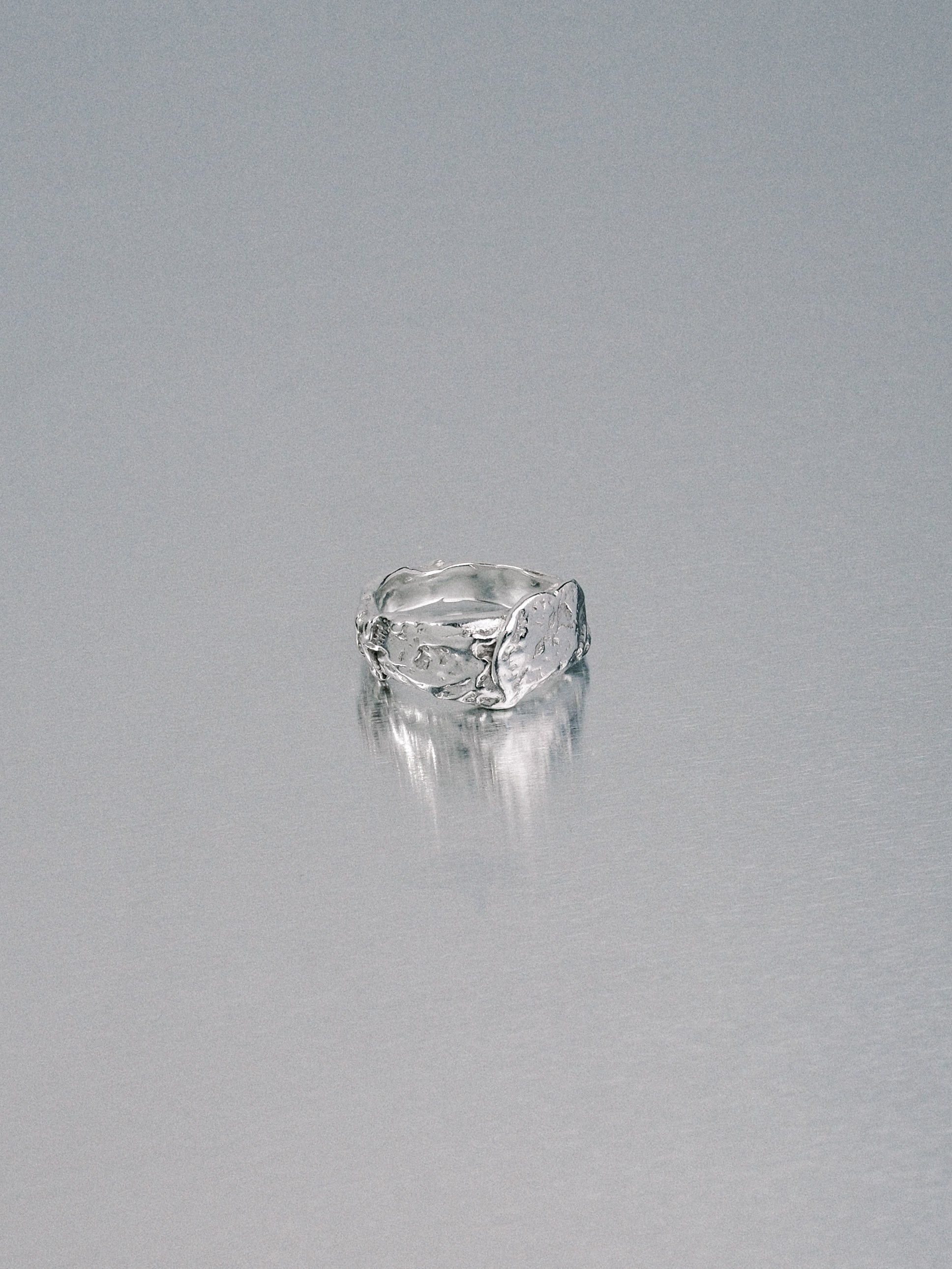Pendennis Rock Ring, size J 1/2, 925 silver