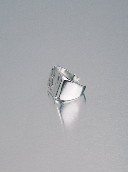 Pendennis Walk Signet, 925 silver