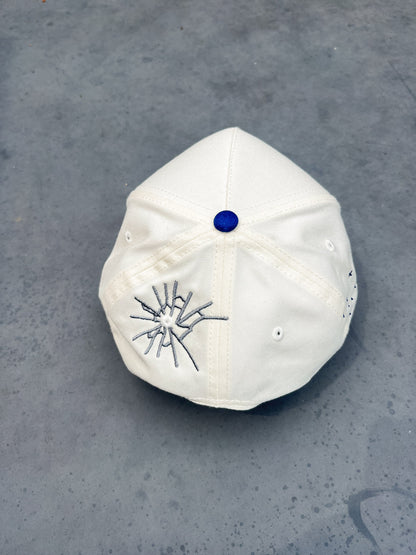 JC Blue OG Cap, embroidered JCD snapback