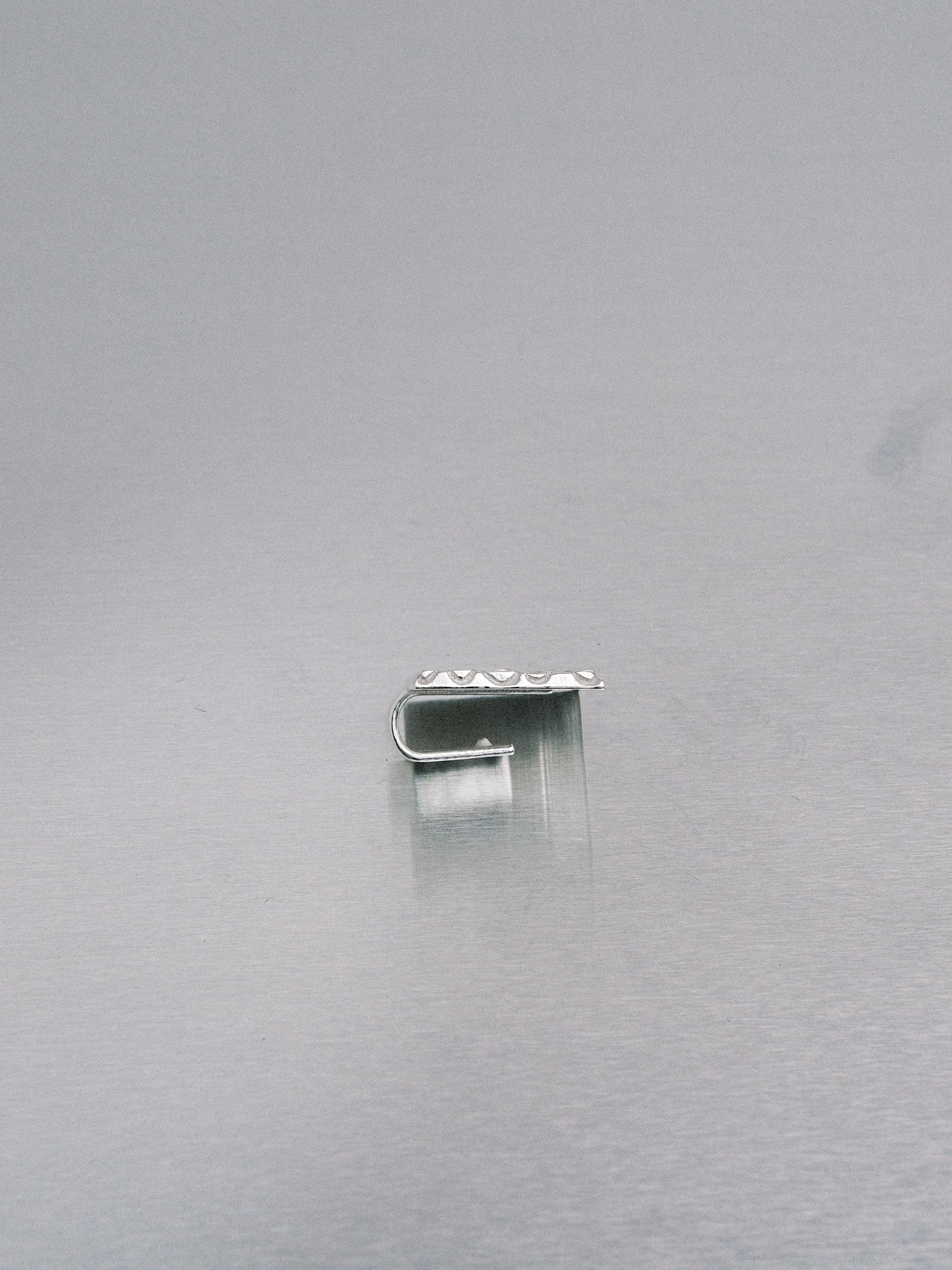 Nugget Hat Clip, 935 silver