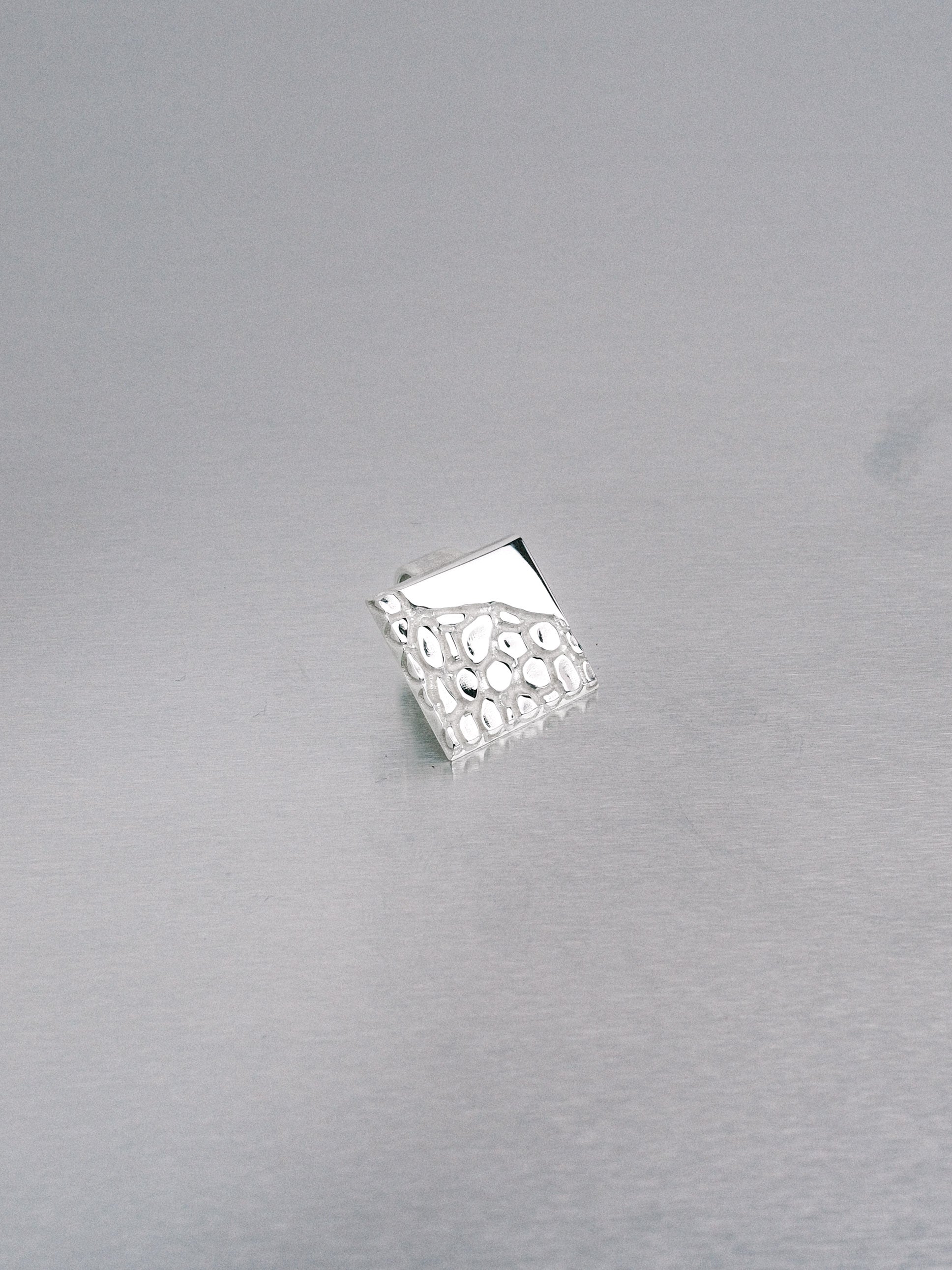 Nugget Hat Clip, 935 silver