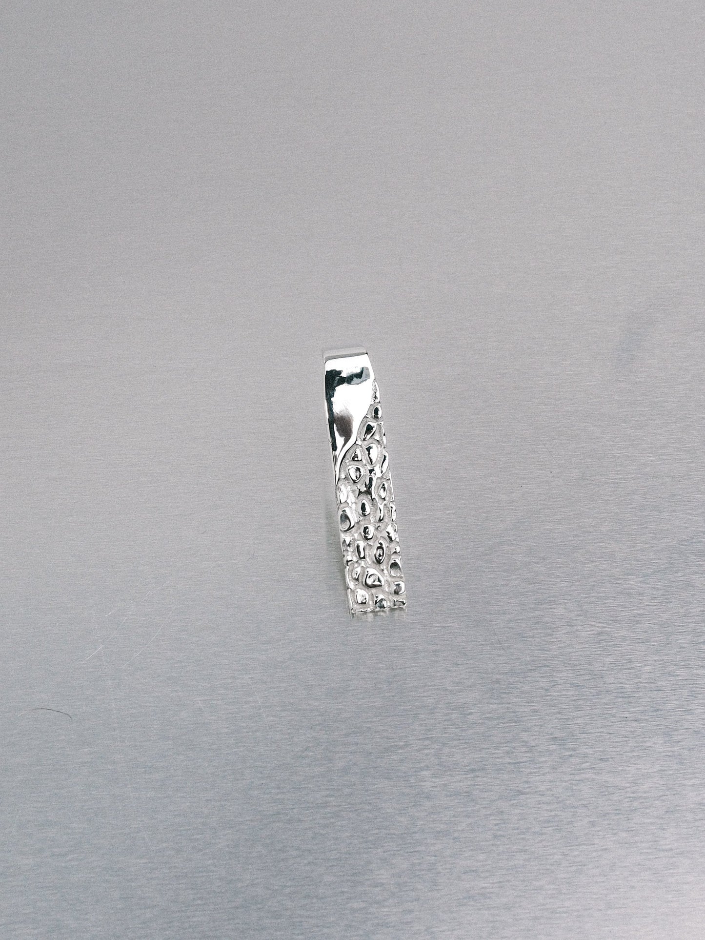 Nugget Belt Clip, 935 silver