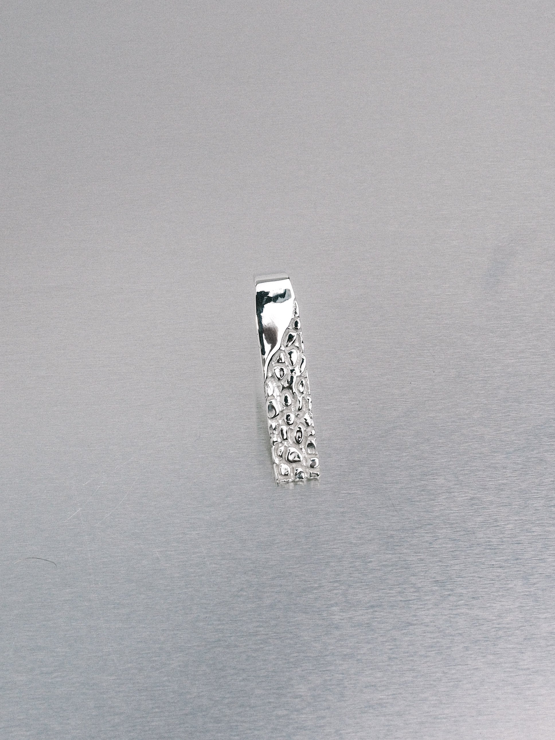 Nugget Belt Clip, 935 silver