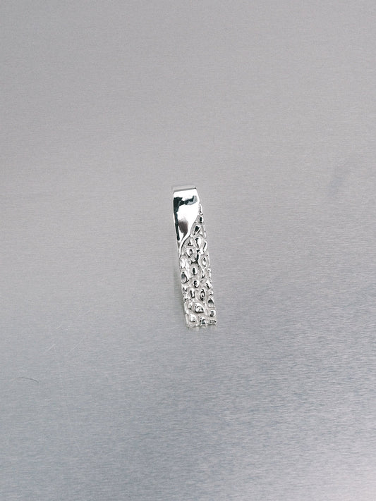 Nugget Belt Clip, 935 silver