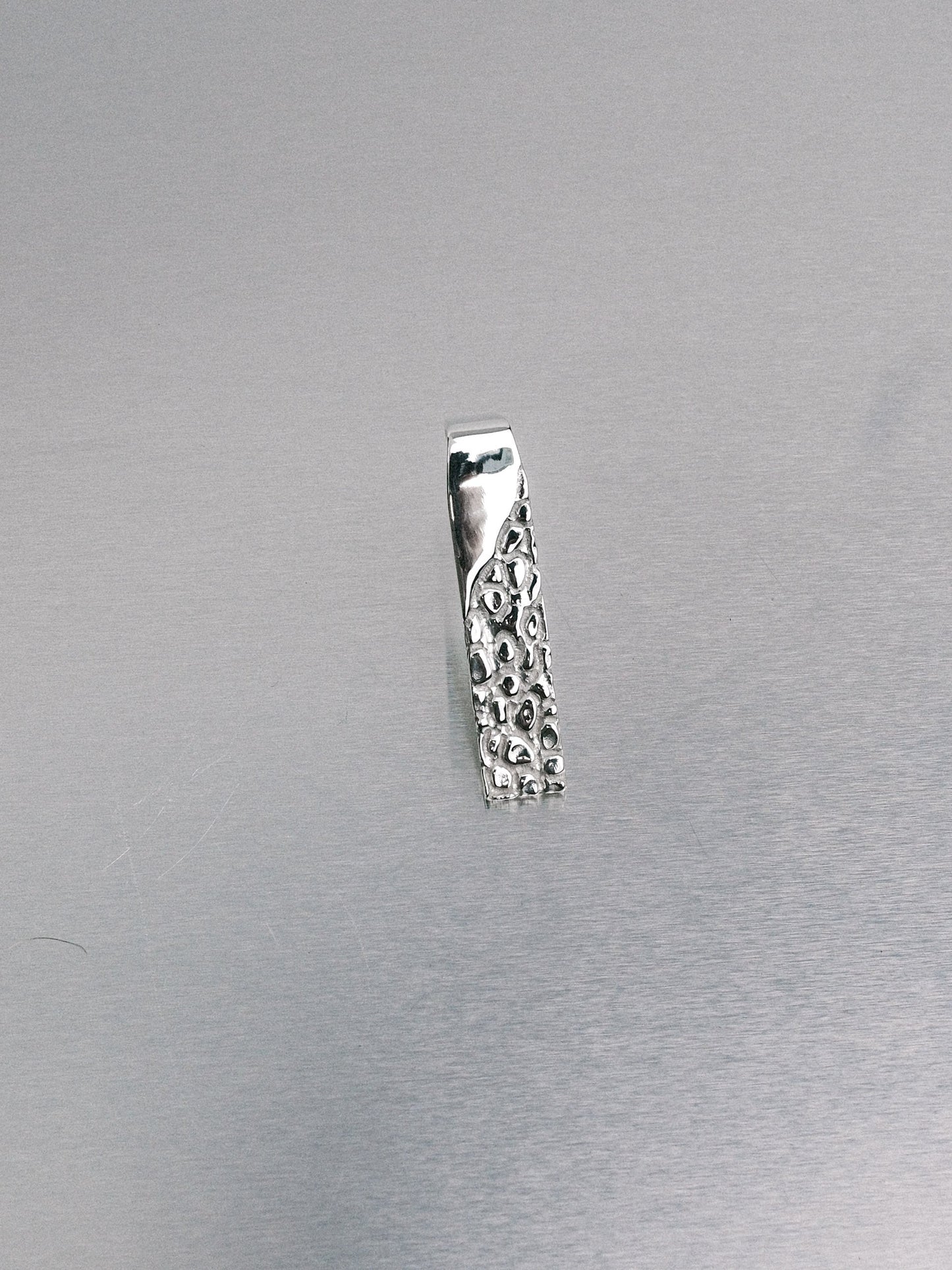 Nugget Belt Clip, 935 silver