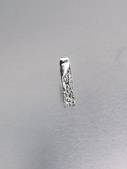 Nugget Belt Clip, 935 silver