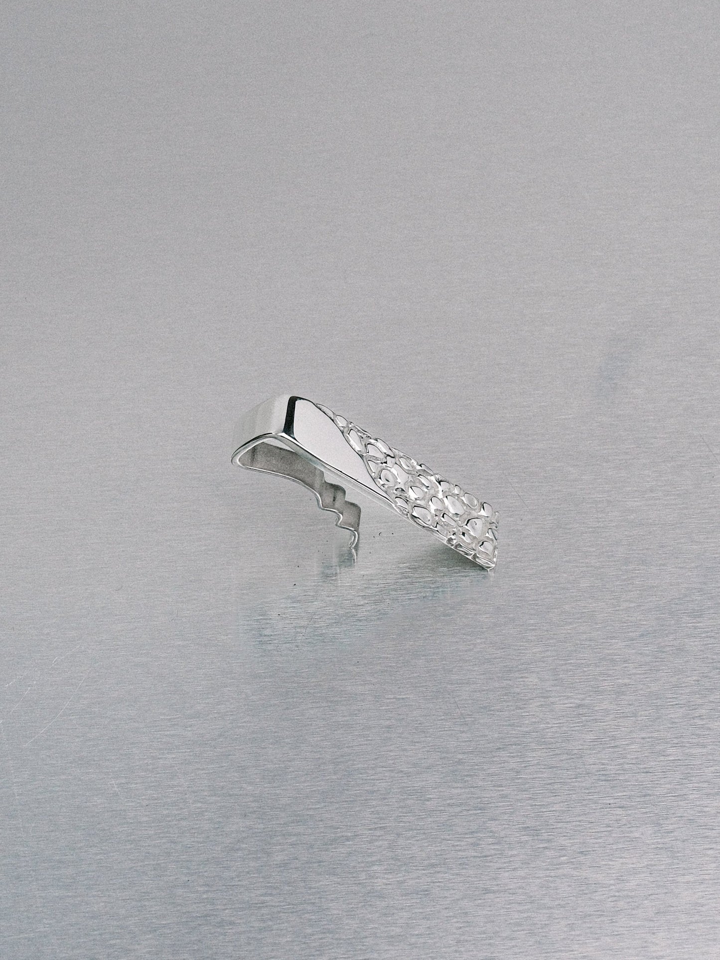 Nugget Belt Clip, 935 silver
