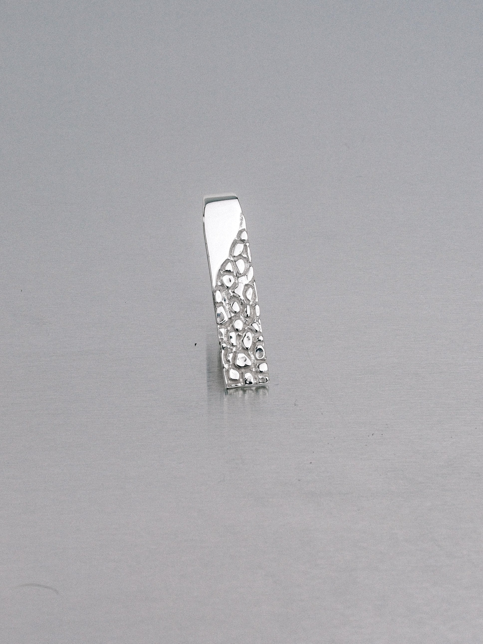 Nugget Belt Clip, 935 silver