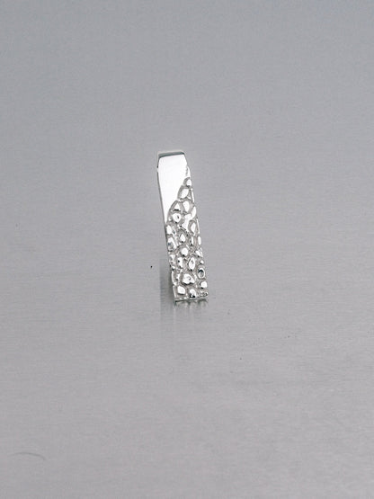 Nugget Belt Clip, 935 silver