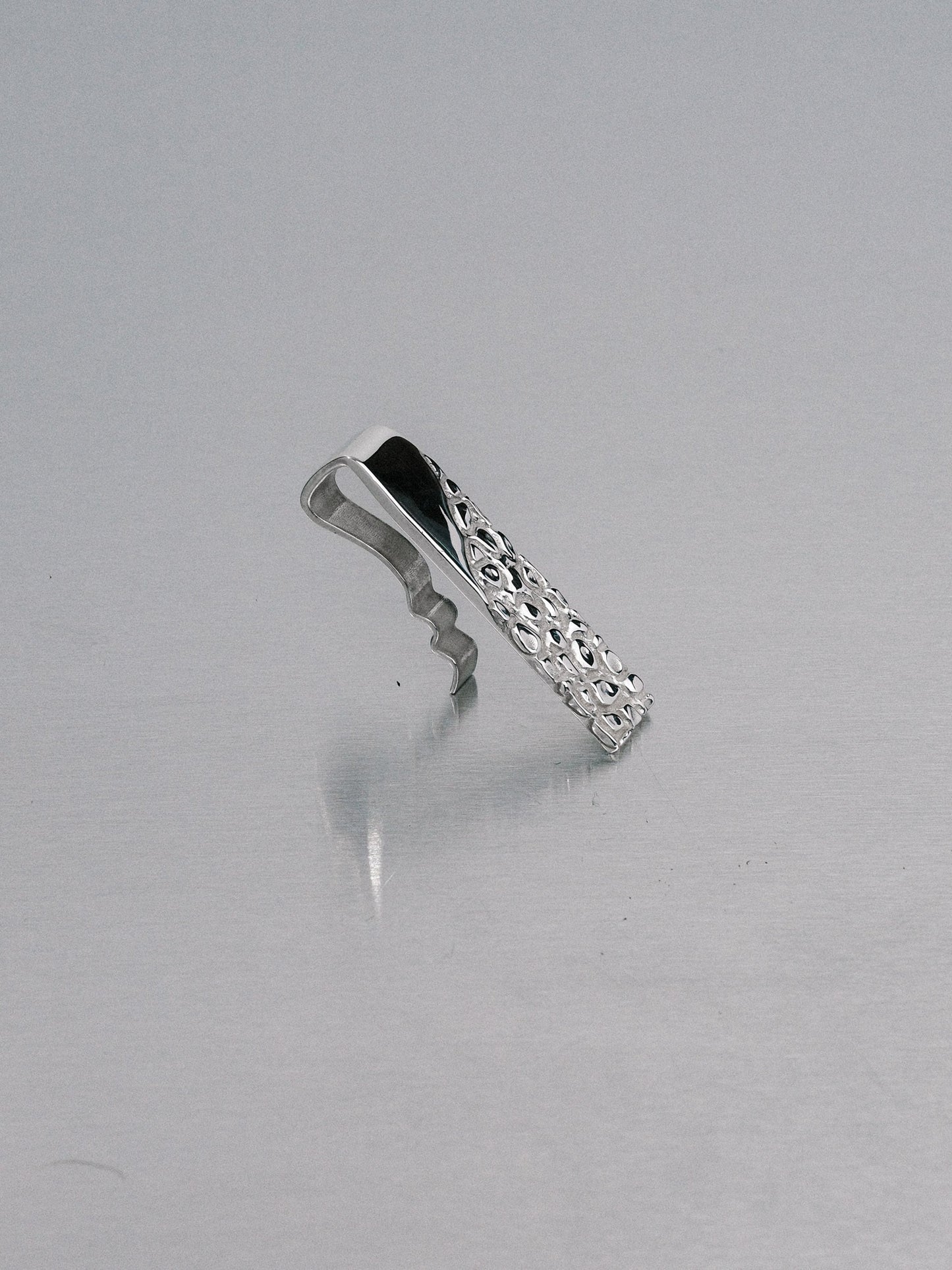 Nugget Belt Clip, 935 silver