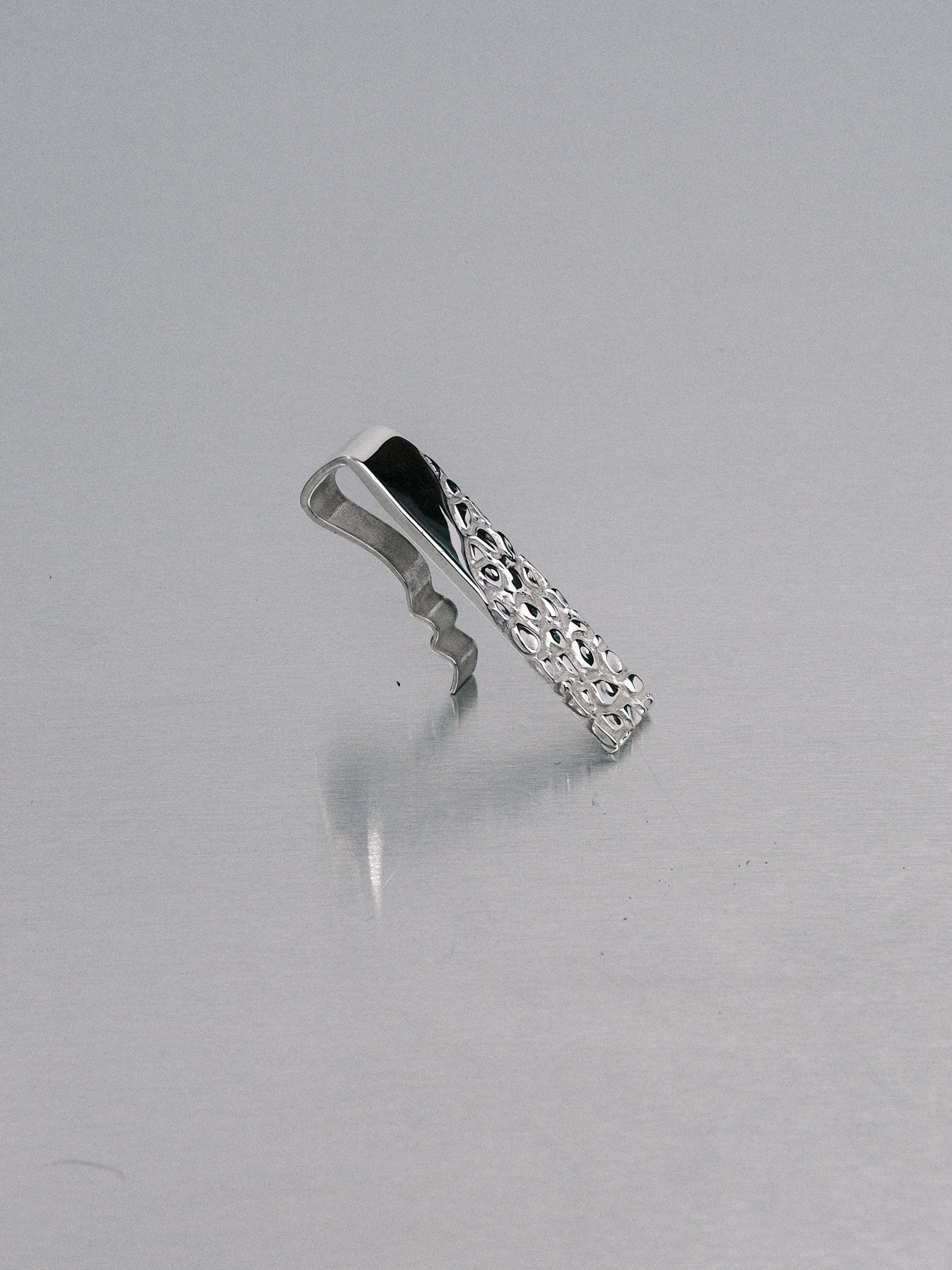 Nugget Belt Clip, 935 silver
