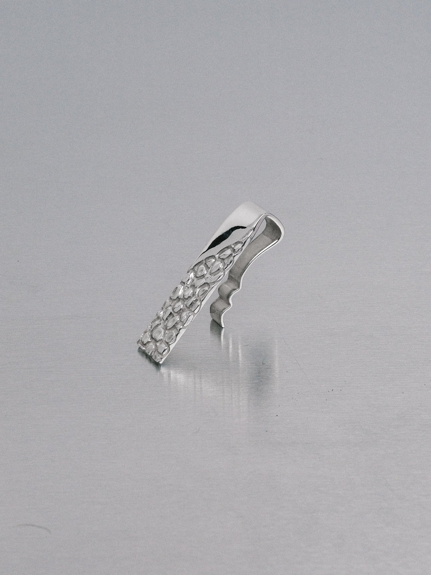 Nugget Belt Clip, 935 silver