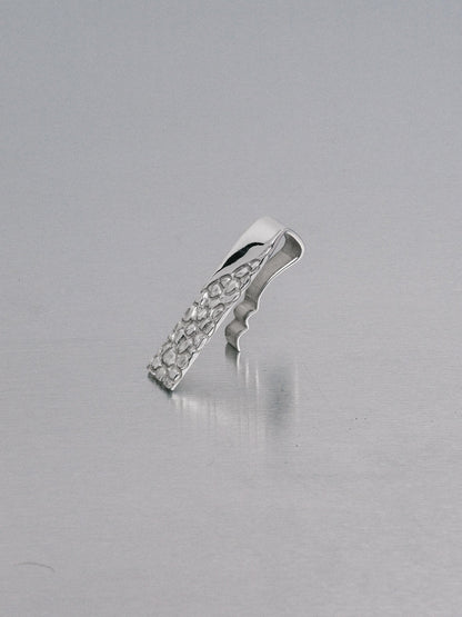 Nugget Belt Clip, 935 silver
