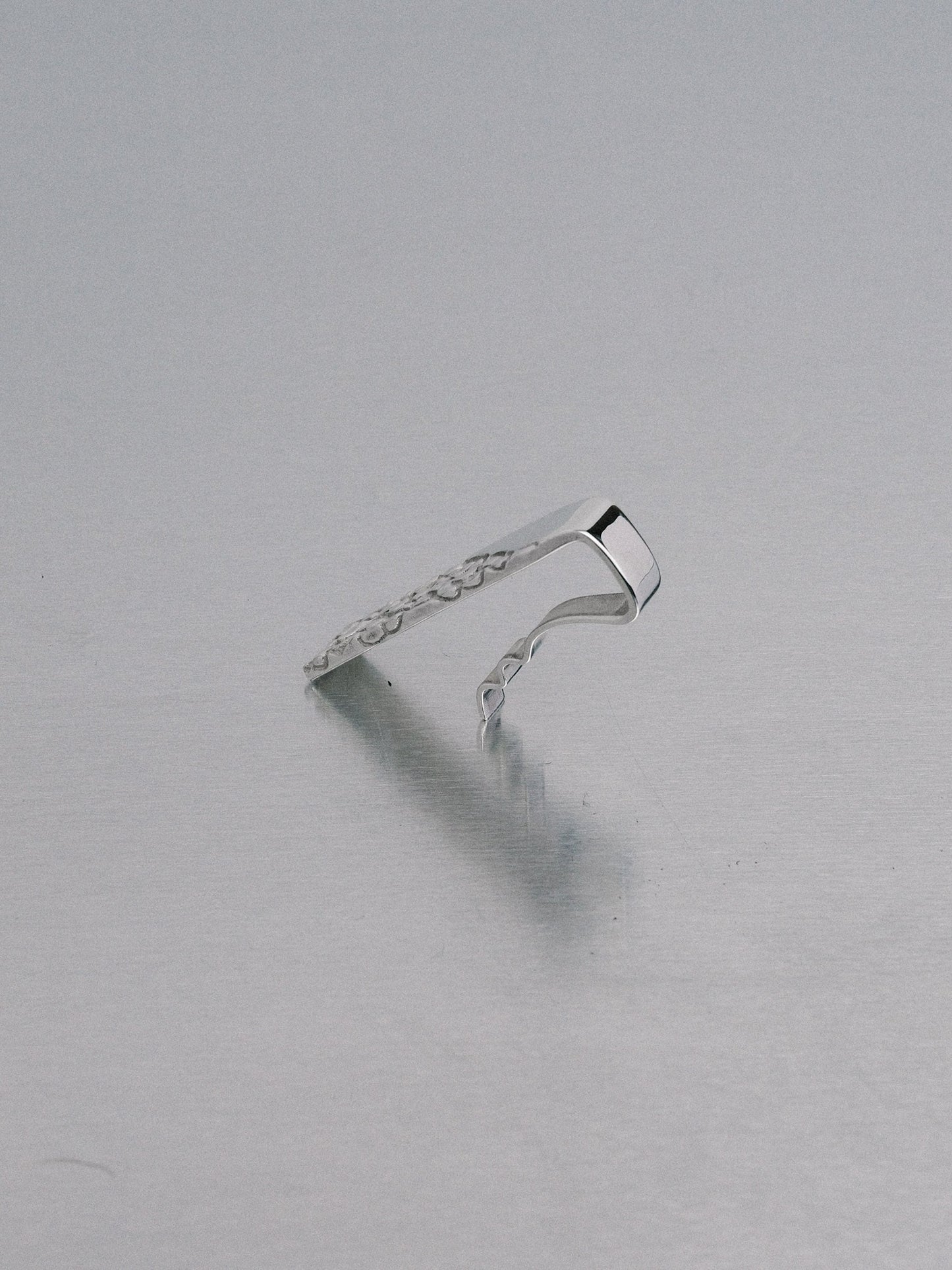 Nugget Belt Clip, 935 silver